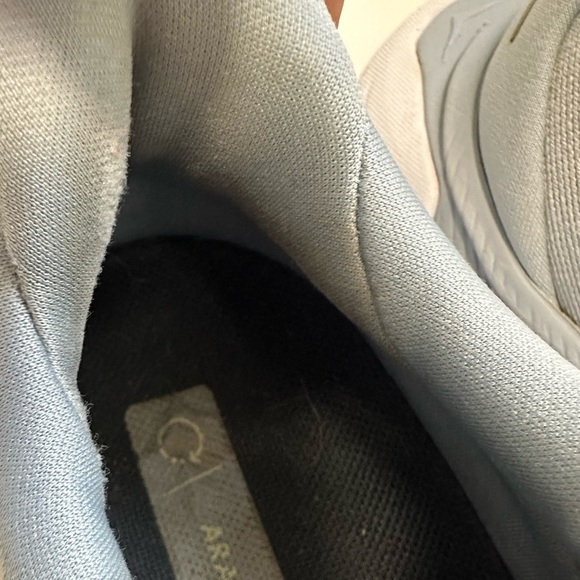 HOKA Gray Athletic Sneakers with Orange Accents - Picture 9 of 10